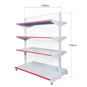 Shelf shelves supermarket 1.5m 4 floors high